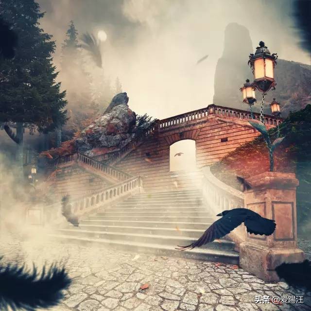 ps后期合成梦幻大场景,ps梦幻后期调色