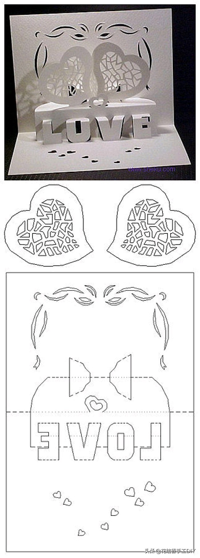 立体贺卡节日贺卡,手工立体贺卡教程简单又漂亮