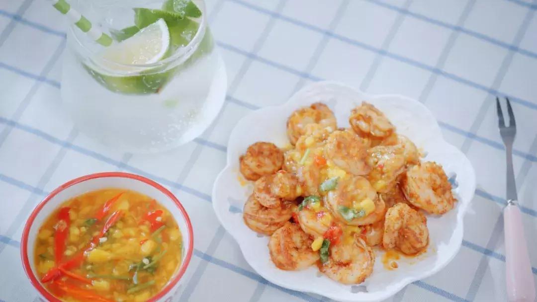 酸辣芒果虾的做法视频,酸辣芒果虾做法大全