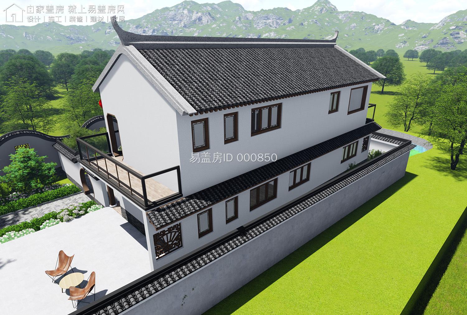 农村仿古自建房灯笼,中式别墅大红灯笼