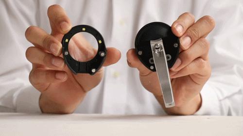 老人剪指甲用的剪刀,老人指甲剪带放大镜