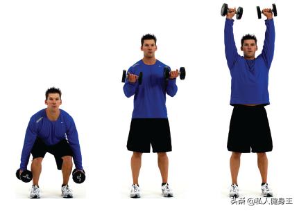 10个绝佳的哑铃动作,7天教哑铃经典8个动作女士
