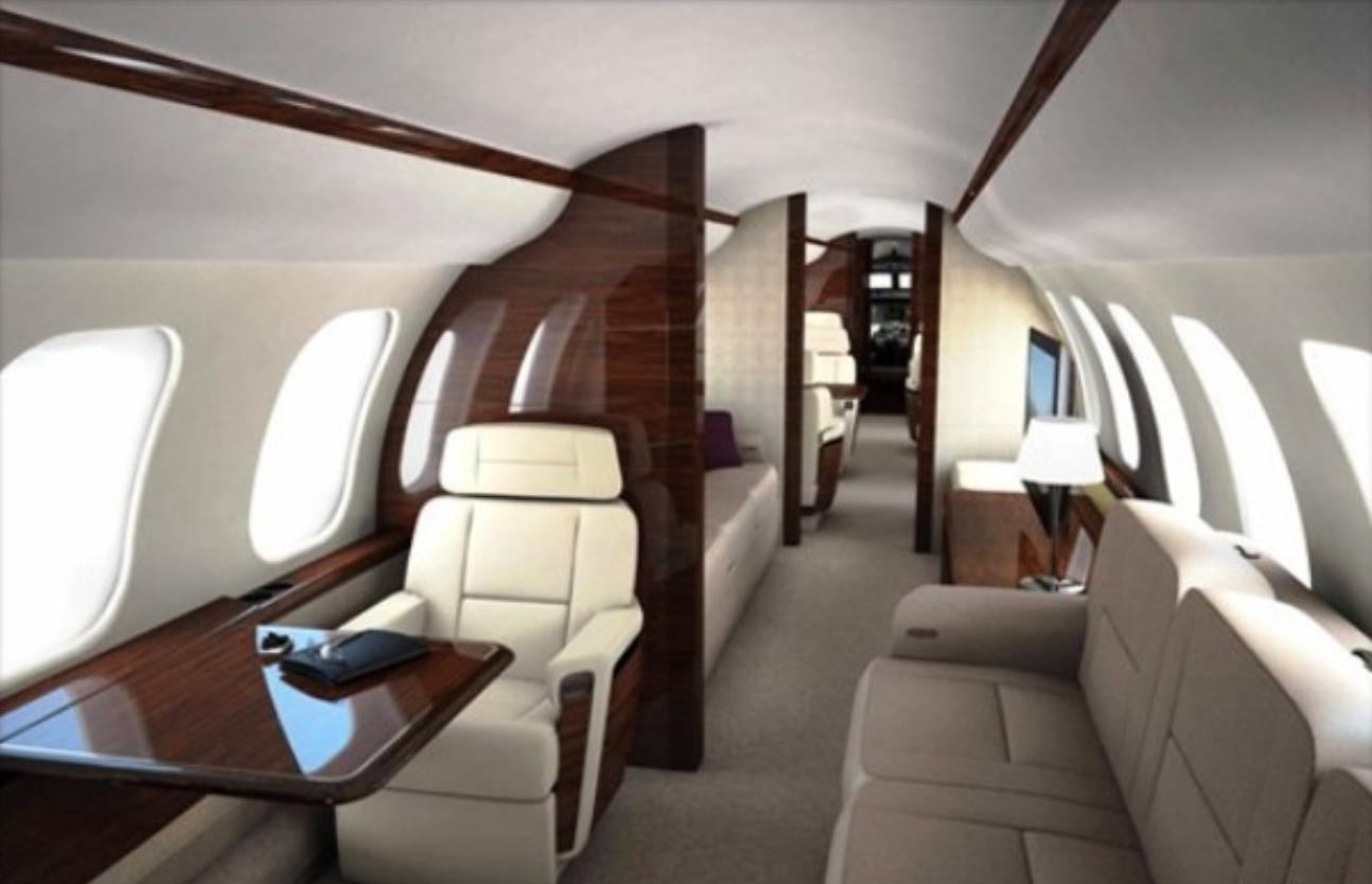 世界上最贵的私人飞机有多豪华,世界上最贵的私人飞机空间有多大