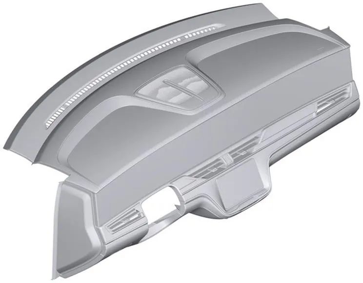 红旗ls7官图发布车长接近5.7米,红旗2022款hs7上市新车多少钱一辆