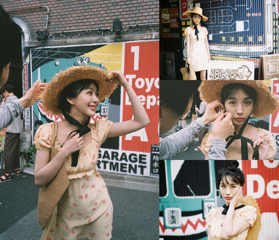 碎花裙遮肉显瘦显气质出游,春季碎花裙推荐