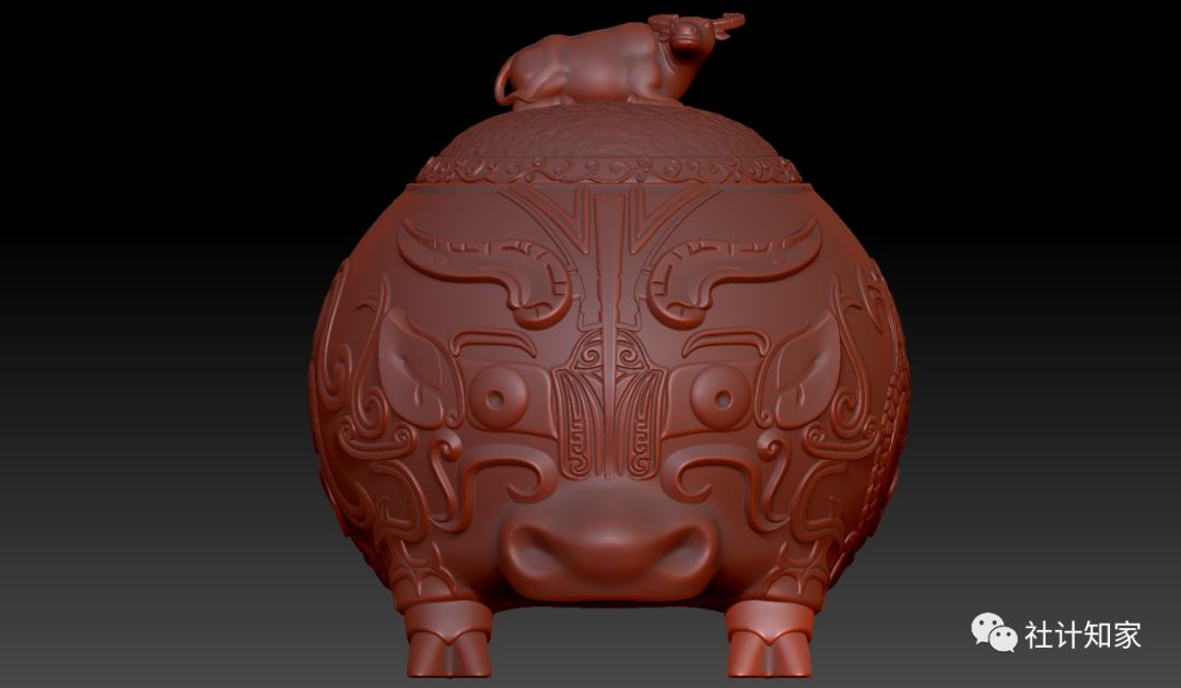 商周时期青铜鹰头卣,高仿商代青铜虎食人卣