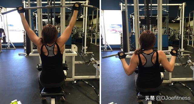 女性背部力量训练,女性背部锻炼健身动作