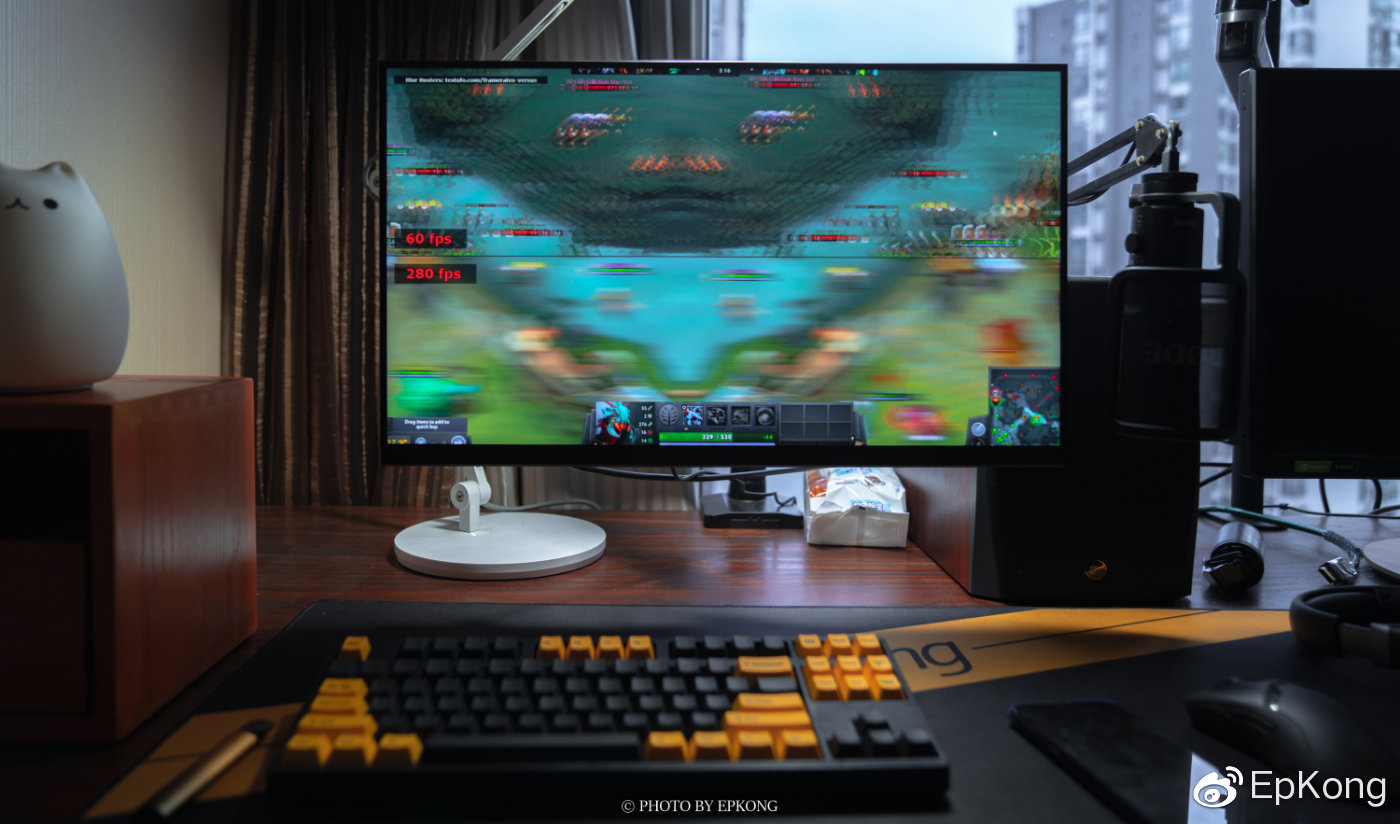 任何小缺点在价格面前不足为道—宏夏友达1.9面板280Hz显示器测评