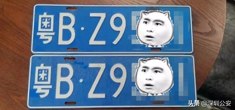 一个月查698宗交通违法,假牌上路被交警抓