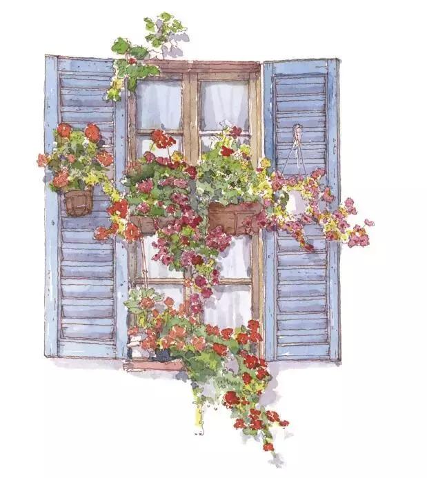 不用花钱就能圣地巡礼？看大神用钢笔淡彩带你花样旅行