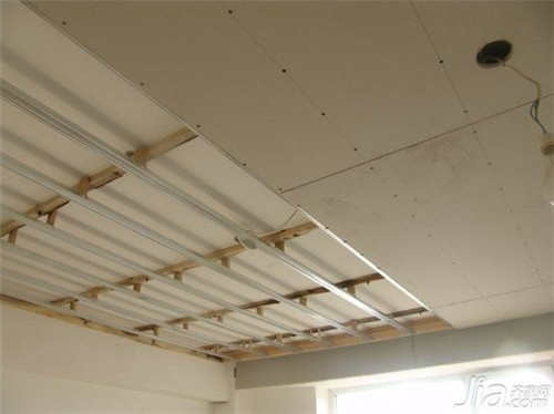 单层石膏板吊顶和双层石膏板吊顶,石膏板吊顶施工工艺有哪些步骤