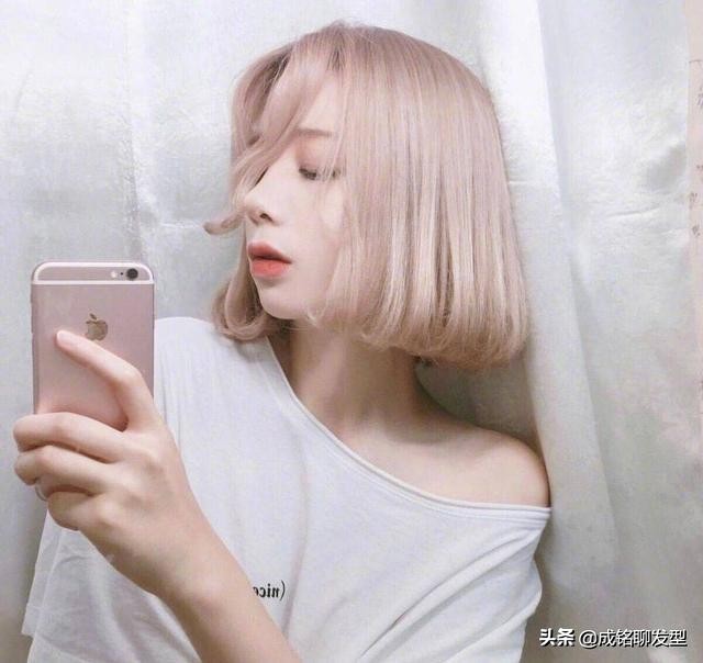 染发当下流行的发色,今年染发的几款好看发色