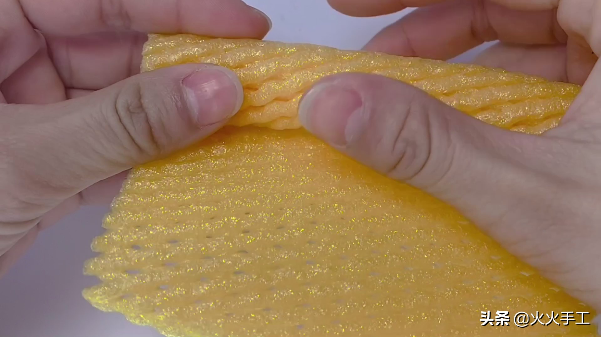 超简单的儿童手工水果网,适合女生做的水果小手工