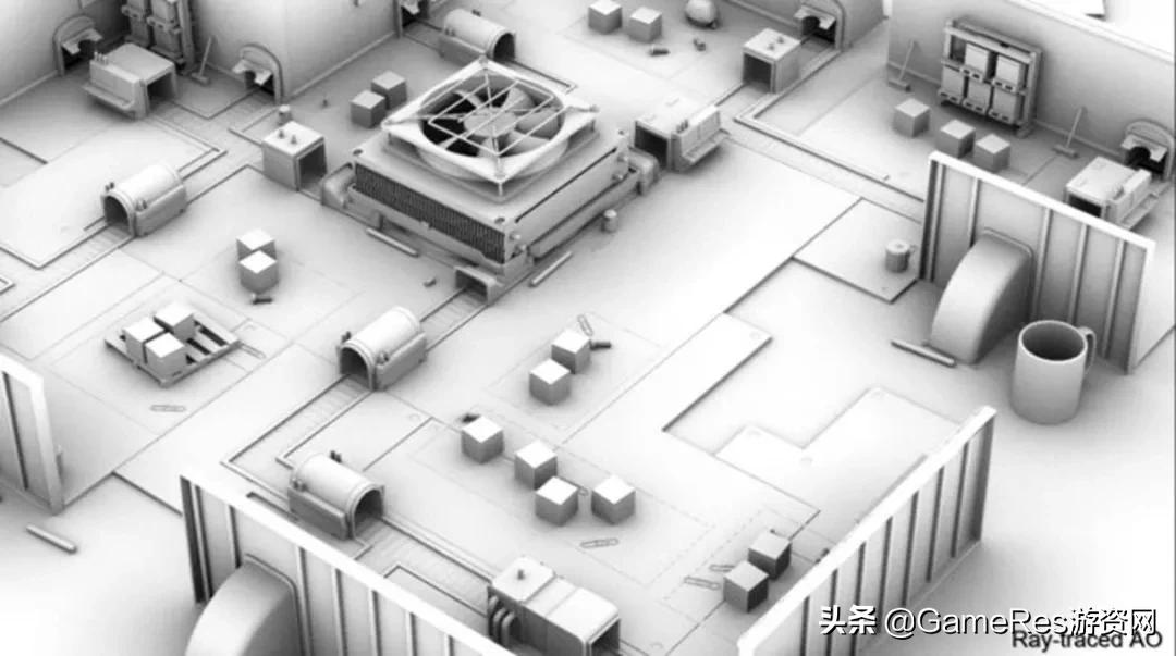 实时光线追踪技术动画对比 (地铁逃离将采用实时光线追踪技术)