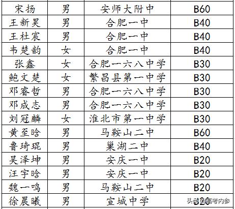 深度揭秘19年北京大学博雅计划安徽入选数据:两所高中遥遥领先