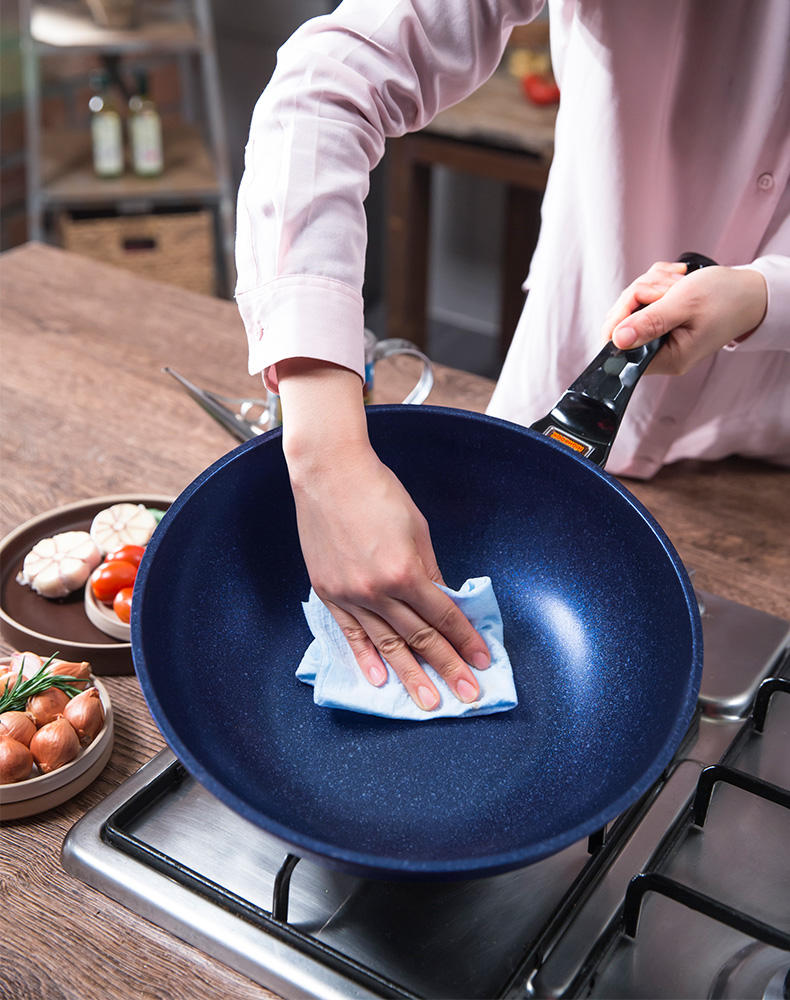 小厨娘心动一号,蓝宝石不粘炒锅