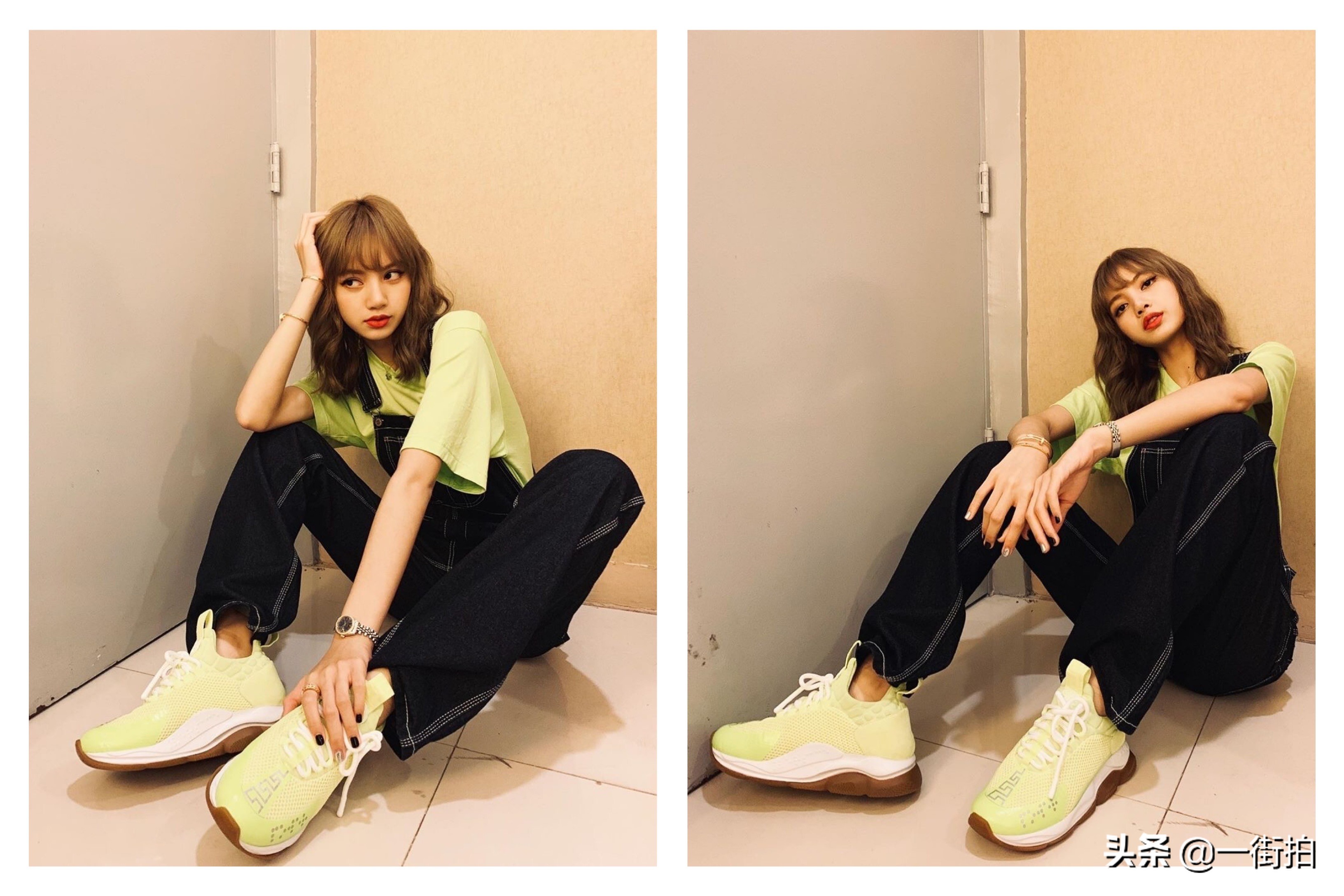 lisa同款拼接牛仔裤怎么搭配,教你如何选牛仔裤女式裤子