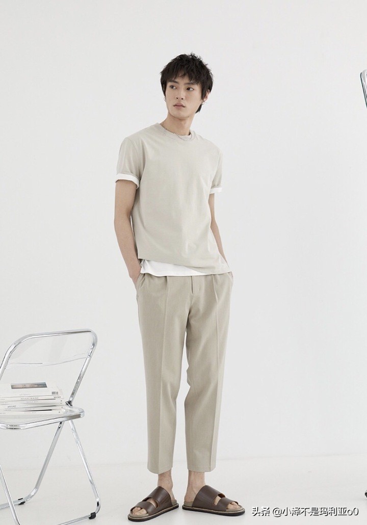 男士夏季穿搭高级感简单商务,男士高级感轻奢高端男装搭配