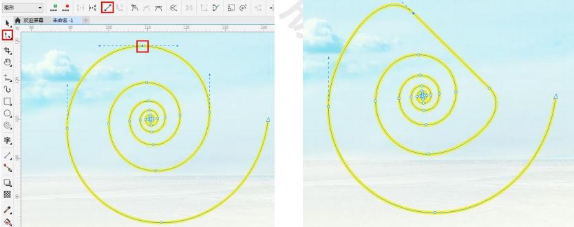 用coreldraw画半圆怎么画教程视频,cdr平面设计教程绘制边框图形