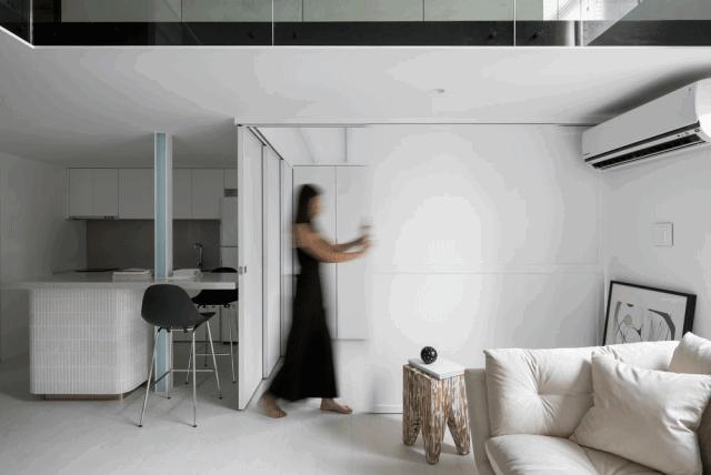 轻奢超大推拉门图片大全,三米极简推拉门