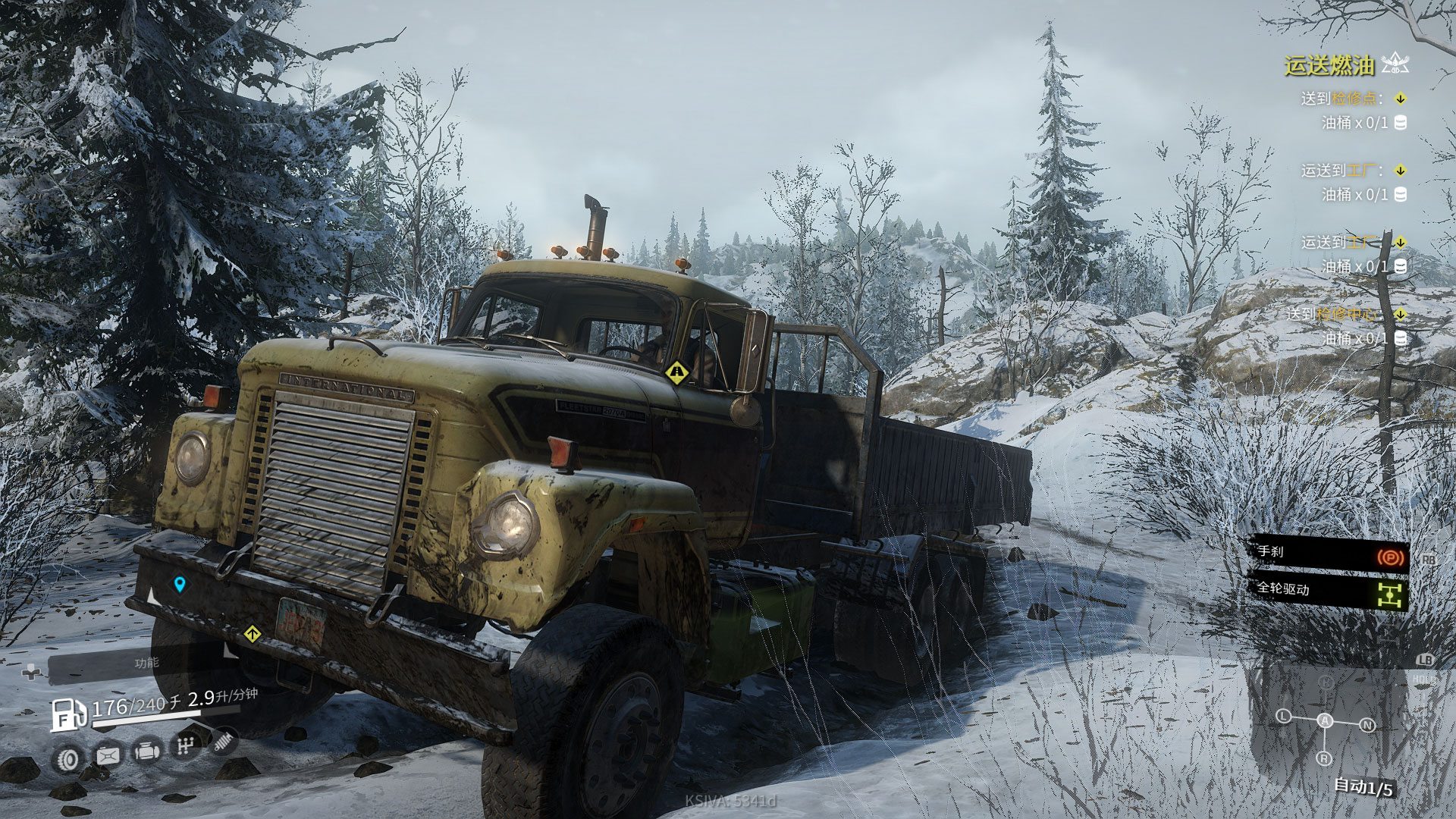 雪地奔驰游戏越野能力最强的车,游戏奔驰卡车测评