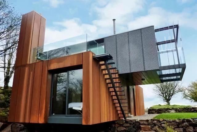 集装箱景区配套绝美集装箱民宿,别样生活集装箱民宿创意无限