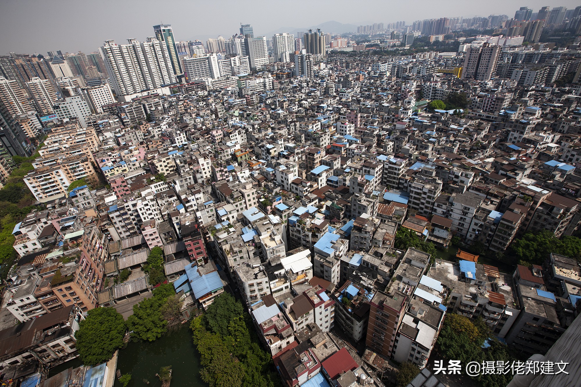 广州最大城中村石牌村视频,记录广州最大的城中村石牌村