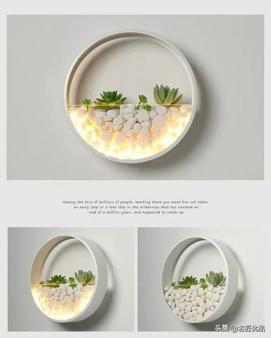 简单的创意墙饰,创意墙壁挂画设计