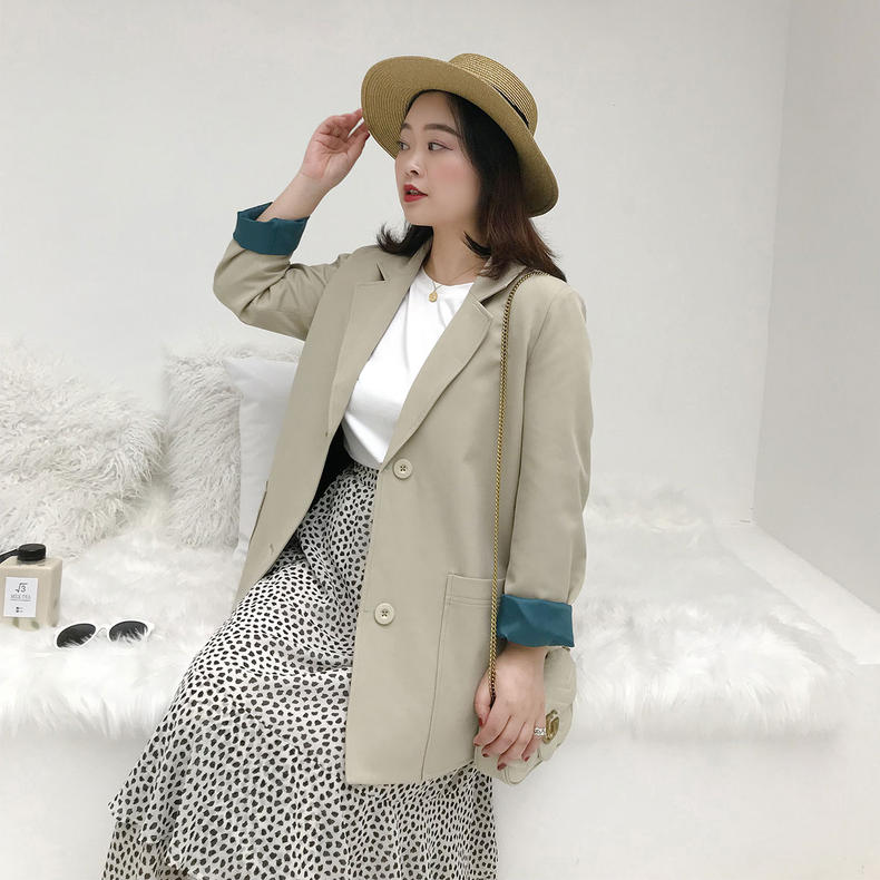 大码胖mm显瘦西装外套薄款,大码胖mm搭配西装外套