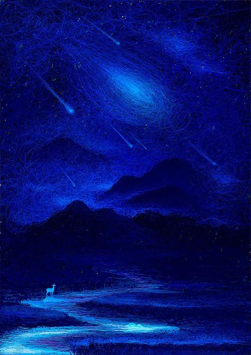 描摹梦境的魔术师,靠画“圈圈”火遍全网