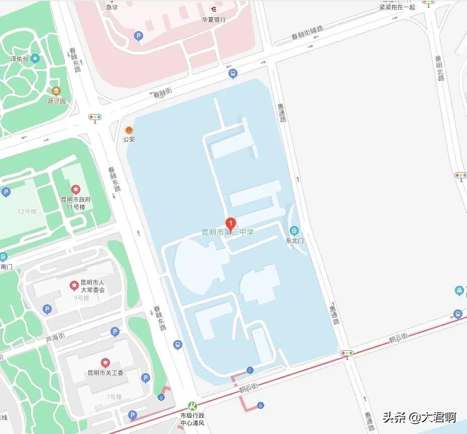 昆明市第三中学西山学校,昆明市高新区第三中学