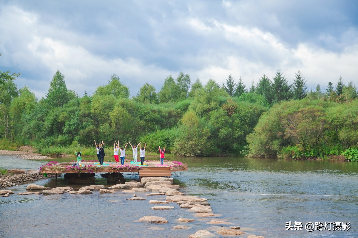 伊春杨溪谷,伊春养溪谷景区
