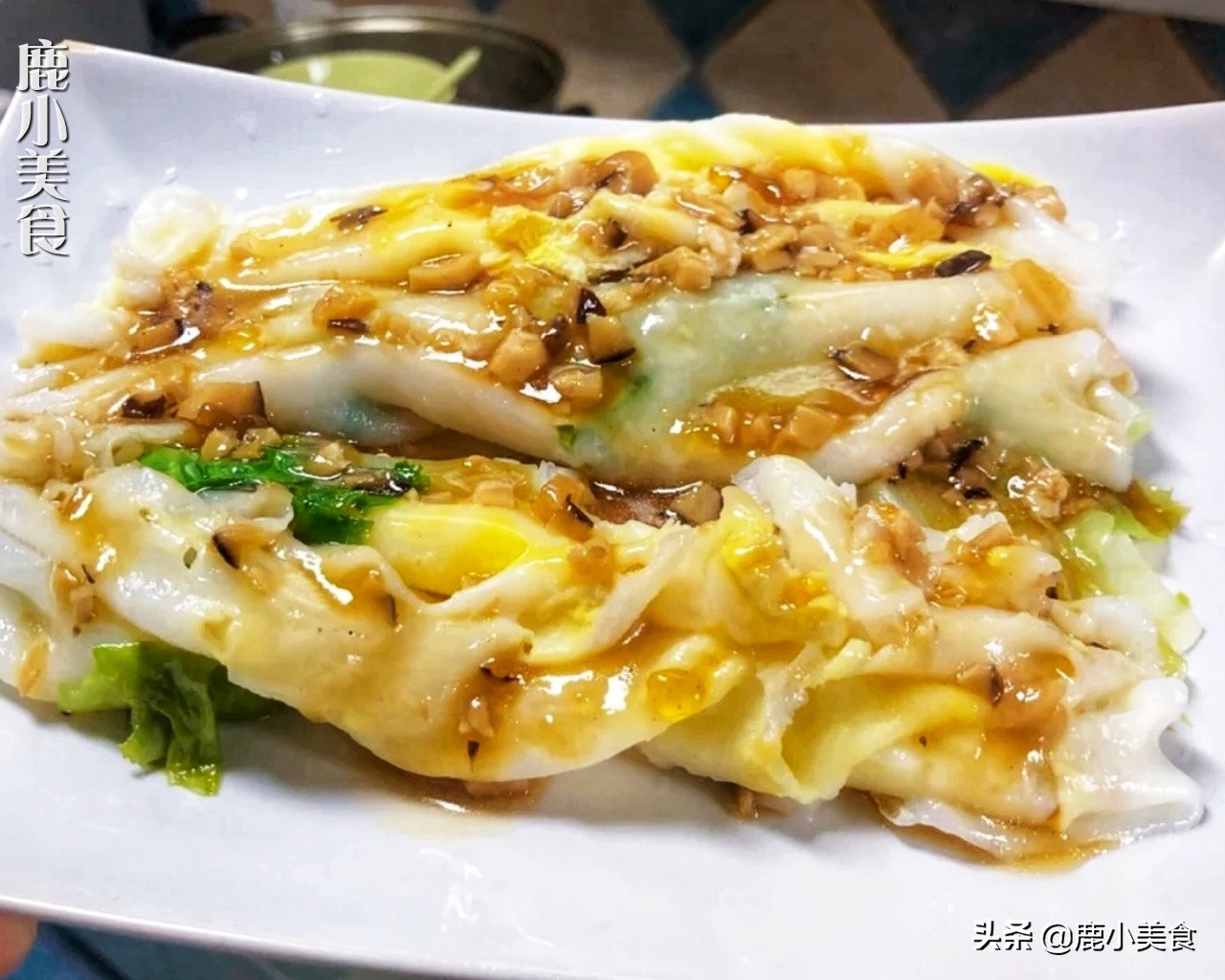 肠粉蒸法教程,肠粉蒸法家庭