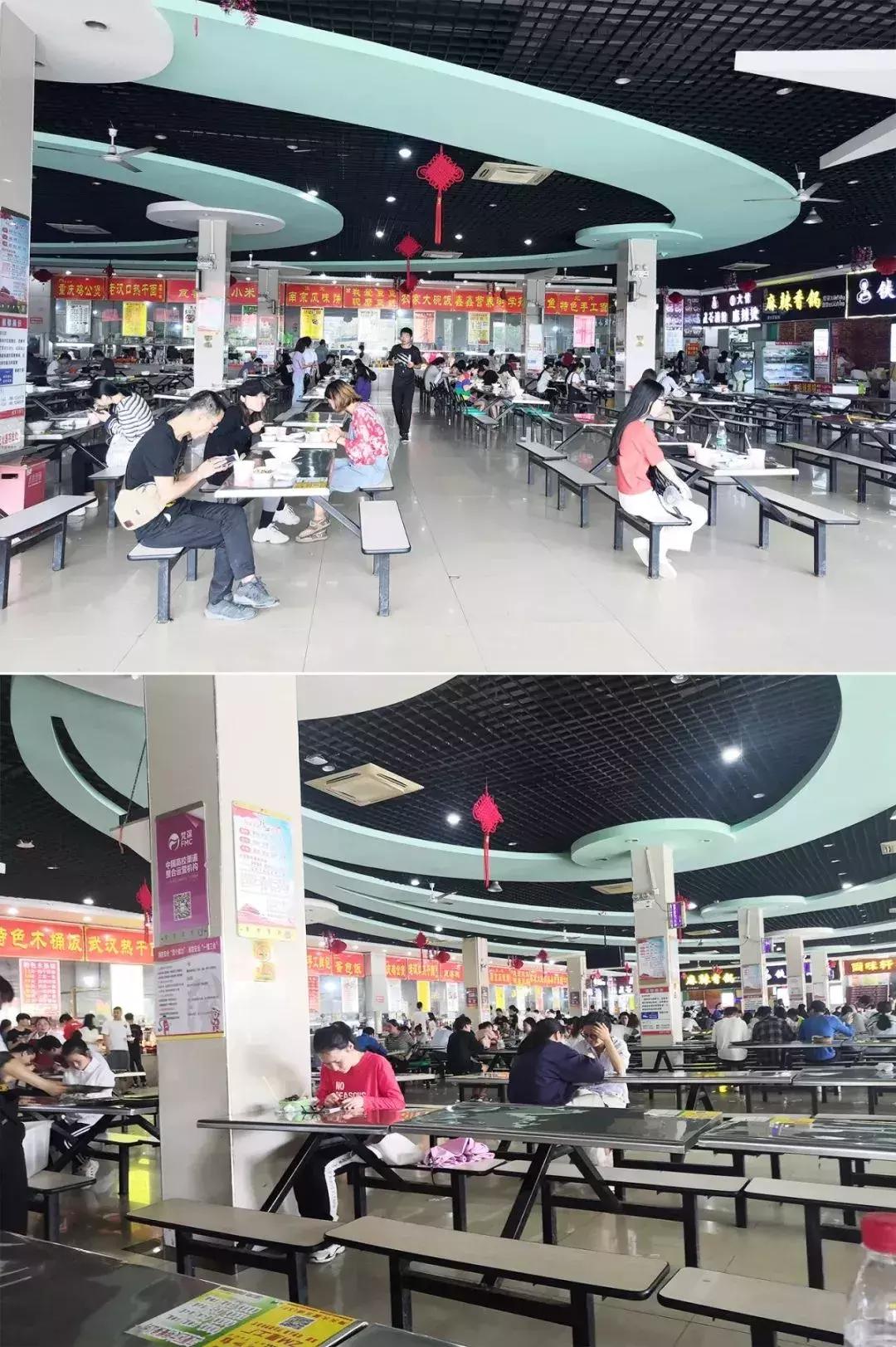 我们汉口学院的同学们是大花岭镇上“最孤独”的人