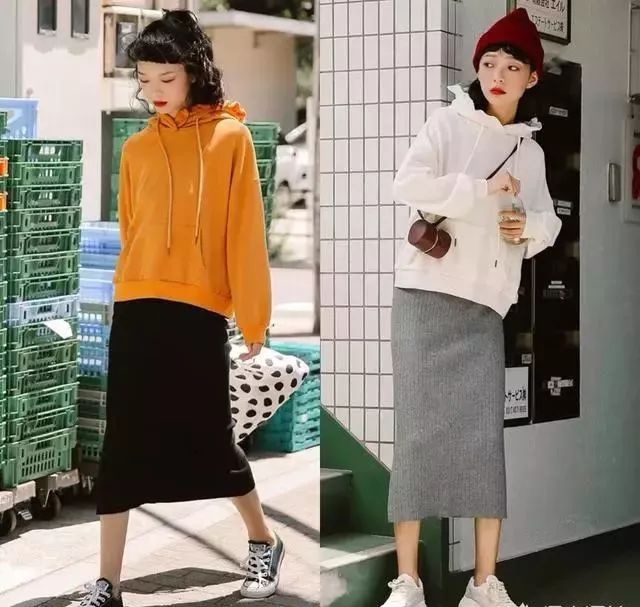 针织开衫搭配半身裙秋冬,秋冬针织半身裙怎么搭