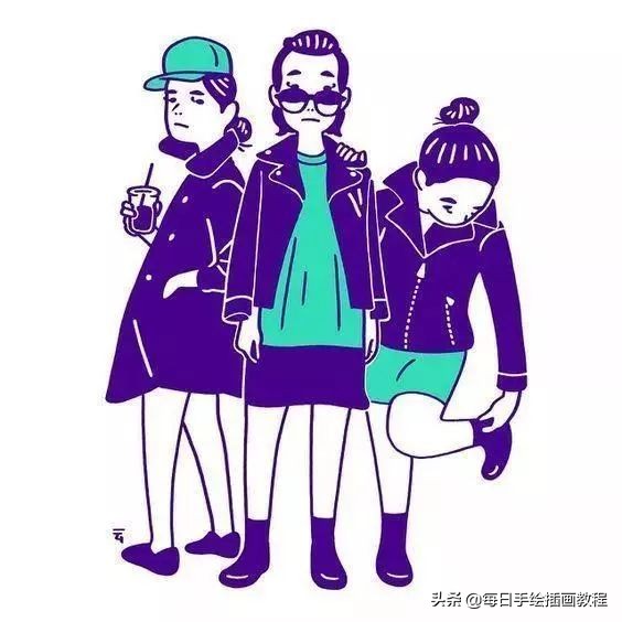 日本大师画插画,日本风格诡异插画