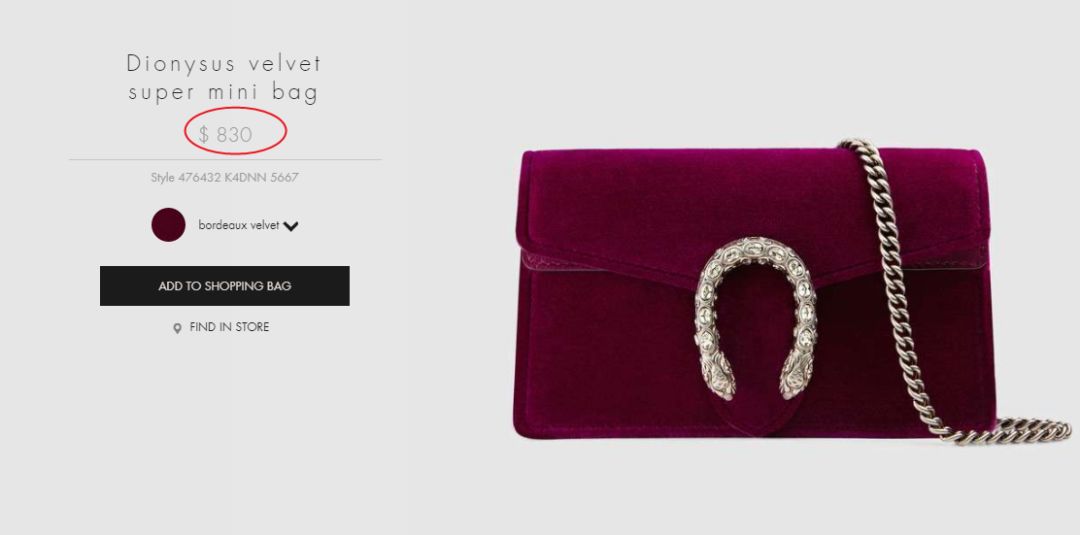 比价包包,gucci正品哪里买最合适