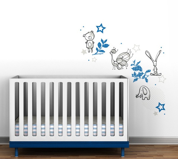 创意墙绘壁画,墙贴画欧美艺术