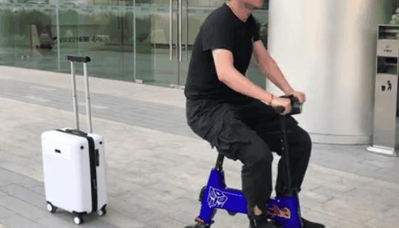 双十一爆款来袭！小米众筹自动跟随行李箱，上海重庆：敢来试试？