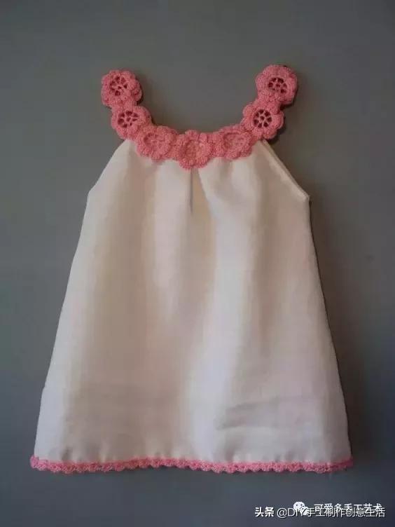 布艺手工制作蓬蓬裙,钩织裙子视频