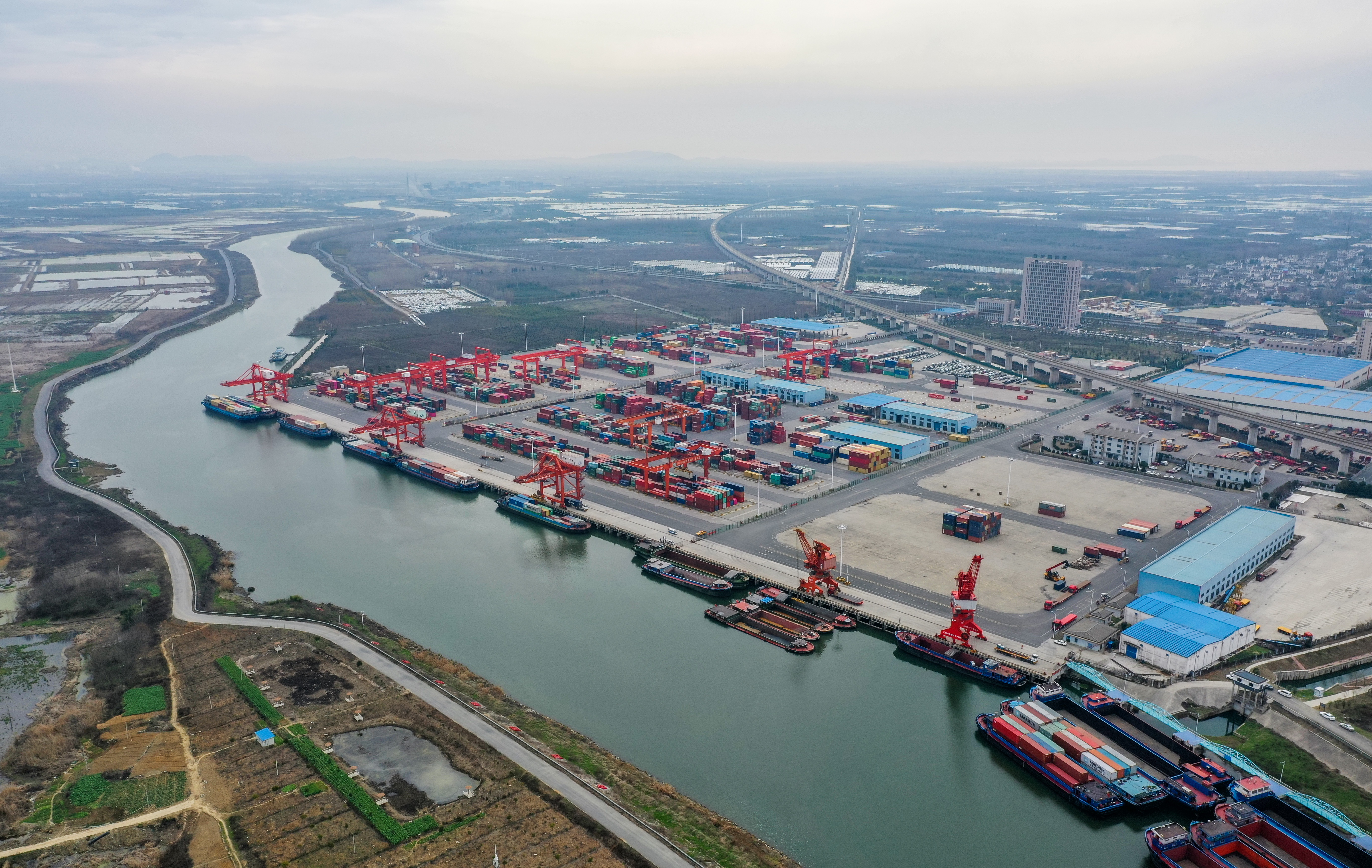 合肥港上半年港口吞吐量,合肥港口何时复工