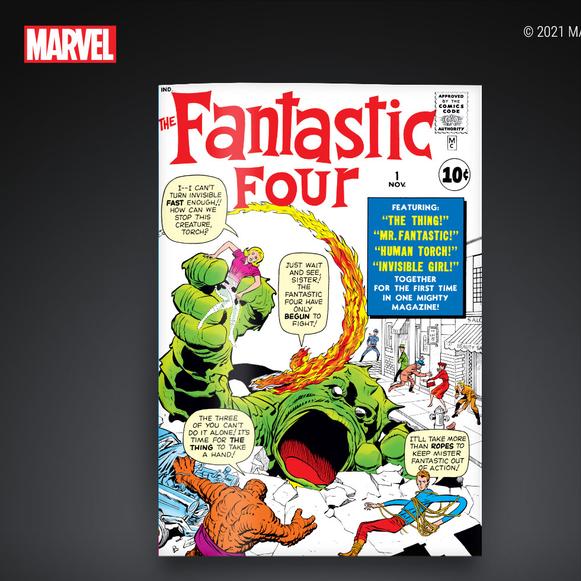 漫威发布NFT、神奇四侠等经典漫画2分钟售罄