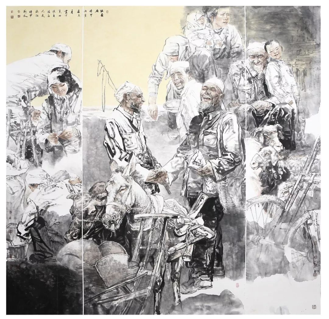 当代中国画名家作品欣赏,当代中国画名家作品精选