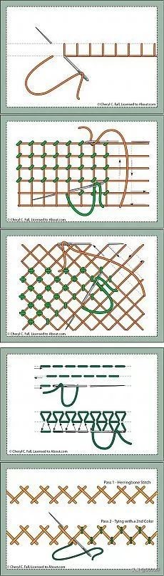 十字绣绣好要怎么弄,十字绣正确绣法为什么要留一格呢
