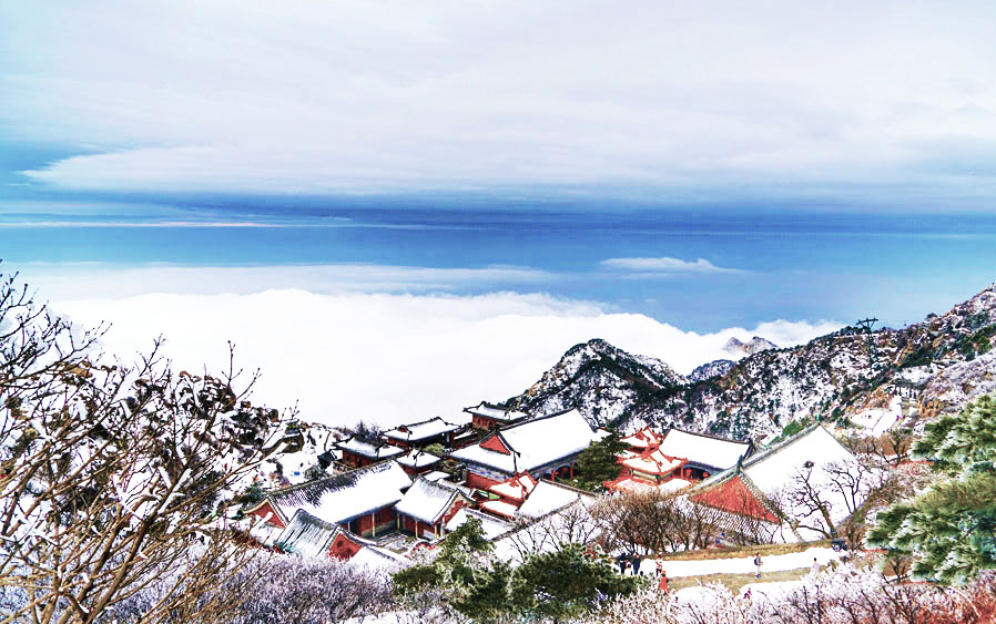 西安冬季玩雪一日游,冬天去西安的保暖攻略