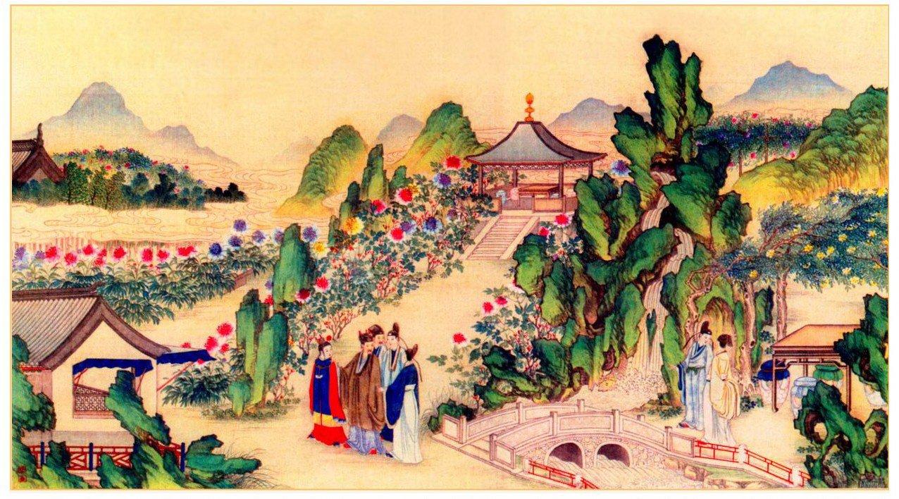 一处景观宝玉命名蓼汀花溆 引发无边的遐思你的看法如何