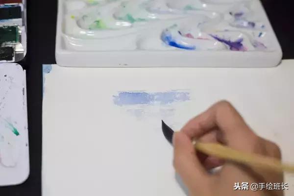 固体水彩颜料新手入门教程,水彩插画新手入门教程