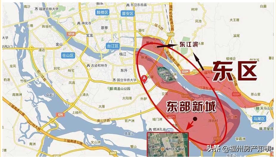 福州马尾老城区最新规划,福州东扩南进的战略