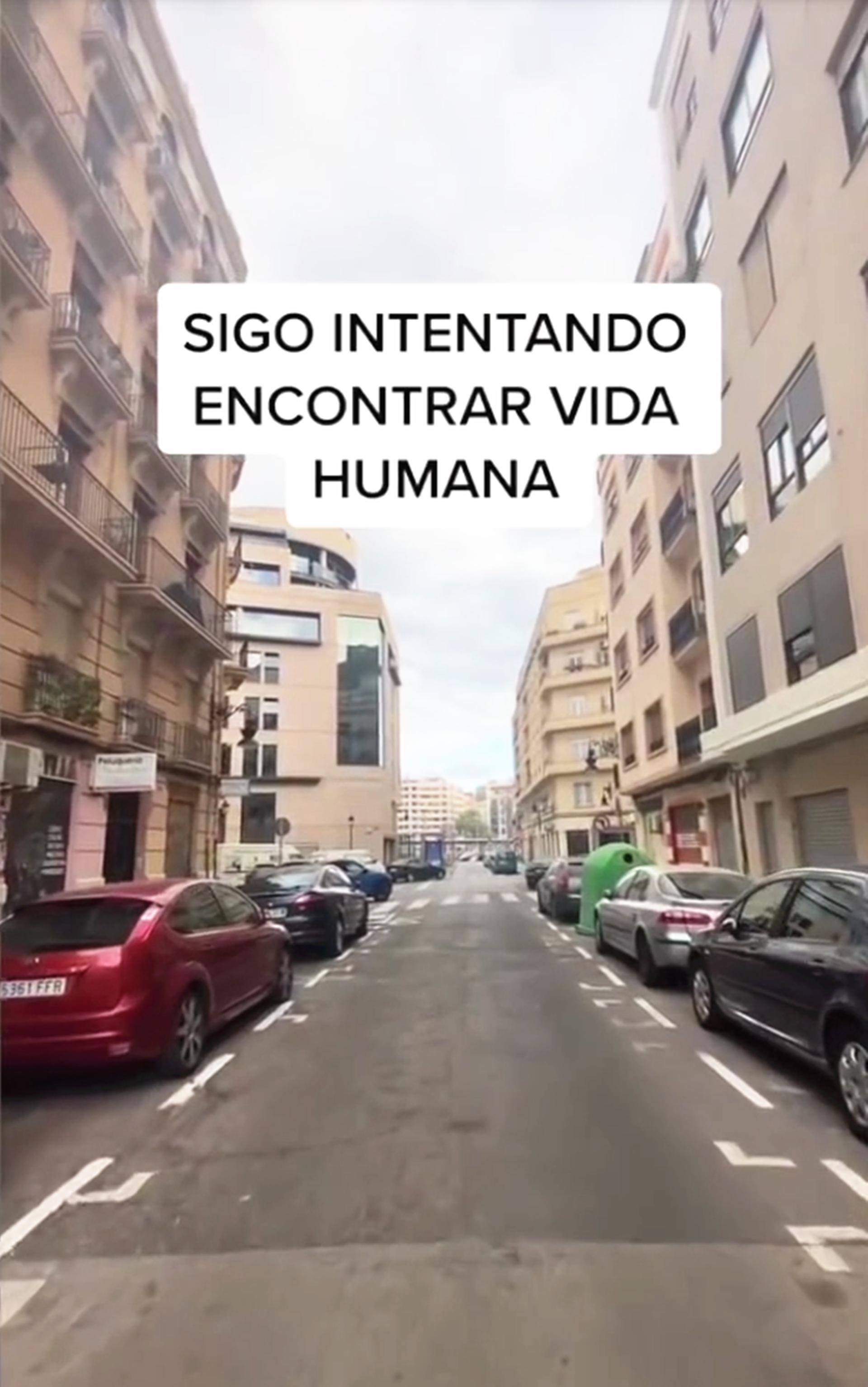 西班牙男子穿越事件,人类灭绝前影像