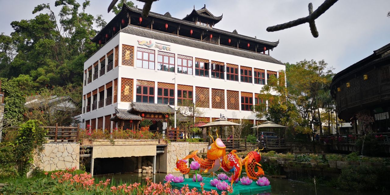 深圳甘坑客家小镇春节旅游,深圳古镇甘坑客家小镇攻略